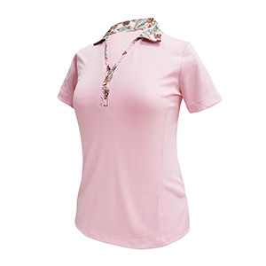 Monterey Club Leona Contrast Polo Shirt
