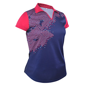 Monterey Club Sweet Sparkling Contrast Polo Shirt