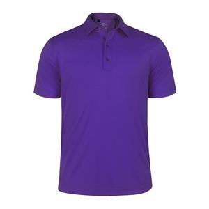 Monterey Club Solid Tailored Collar Short sleeve Polo Shirt