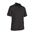 Monterey Club Dry Swing Melange Stripe Texture Polo Shirt