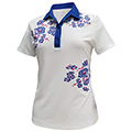 Monterey Club Royal Garden Contrast Polo Shirt